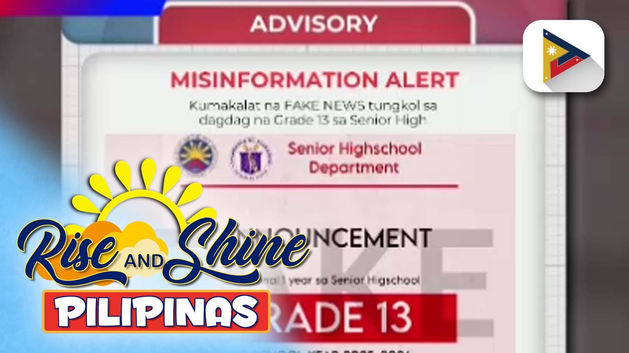 Department of Education (DepEd), pinabulaanan ang umano’y dagdag na taon sa senior high school
