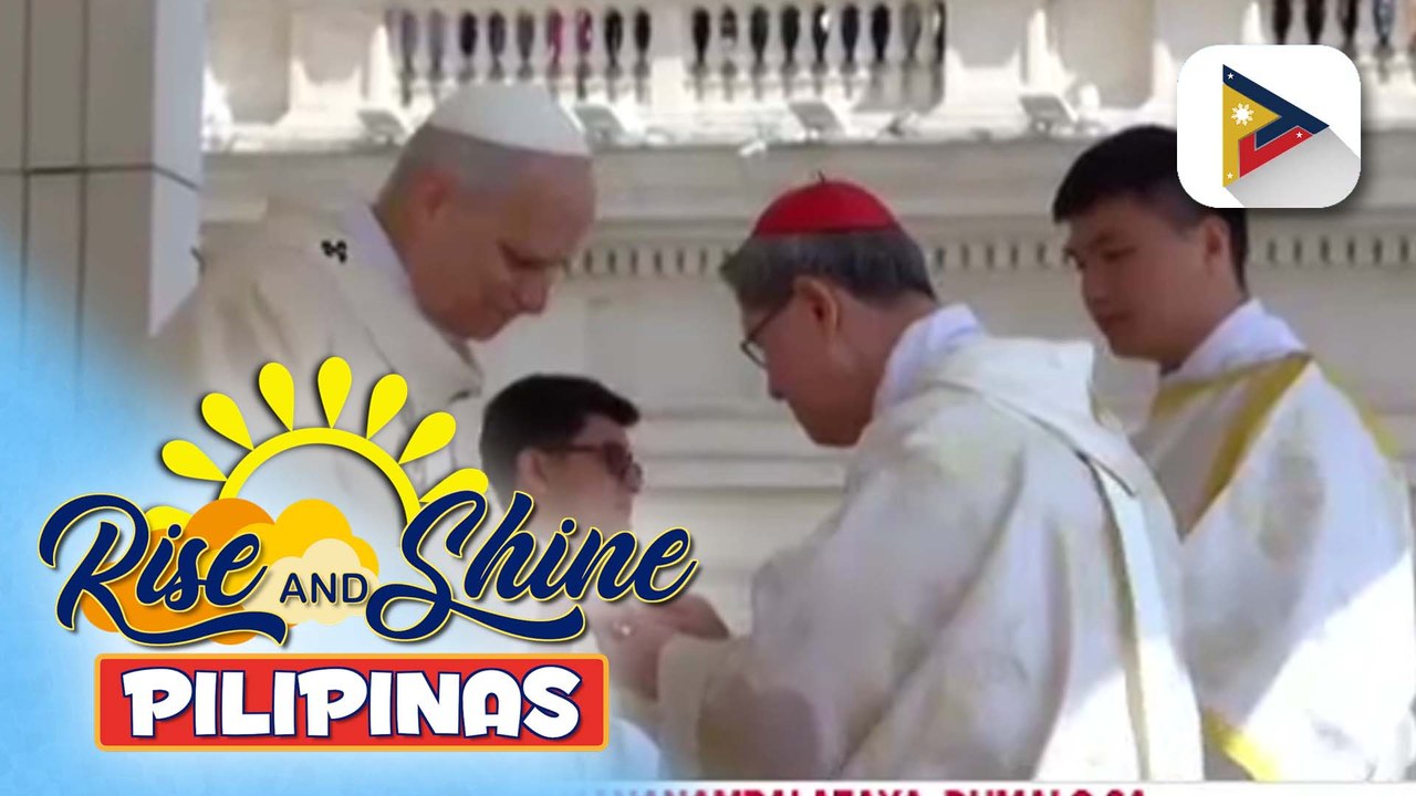 Pope Leo XIV, naging emosyonal sa kanyang inaugural mass homily; 200 na mananampalatayang katoliko, dumalo sa nasabing pagtitipon