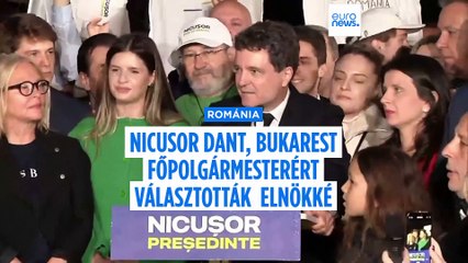 A liberális Nicușor Dan nyerte az elnökválasztást Romániában, az RMDSZ gratulált a győztesnek