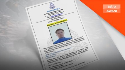 Remaja tinggal nota mahu berdikari sebelum dilapor hilang