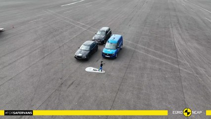 Ford Transit Courier - Commercial Van Safety Tests - 2025