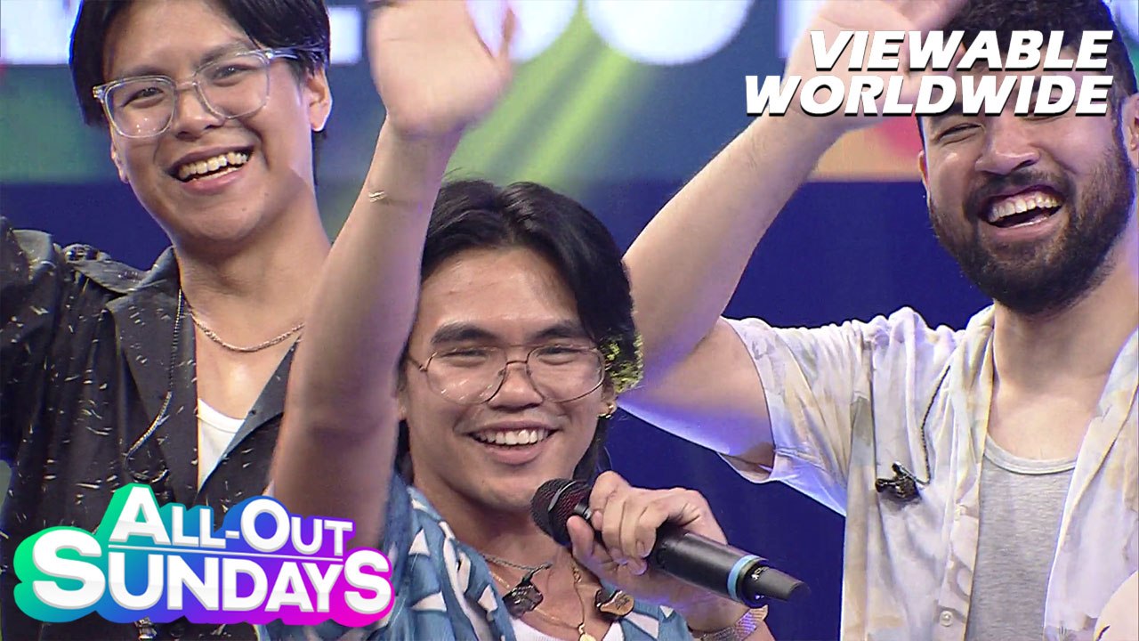 All-Out Sundays: ‘Lola Amour,’ ibinida ang bagong kanta sa kanilang unang pagbisita!