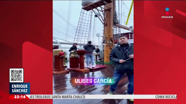 Morenistas utilizaron el Buque Escuela Cuauhtémoc para promover la elección judicial