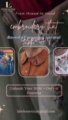 Label Essentia Proudly Launches Its New Collection of Western Dresses with Elegant Embroidery Work