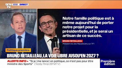 ÉDITO - Présidentielle 2027: "Si Bruno Retailleau a décidé de devenir président des Républicains, ce n'est pas pour ensuite laisser la place à un de ses rivaux"