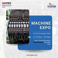 India’s Ultimate Textile Machinery Showdown – Only at Gartex 2025!