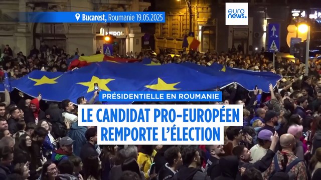 Roumanie : le pro-européen Nicușor Dan remporte l'élection présidentielle