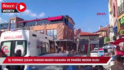 Afyon'da korkutan yangın
