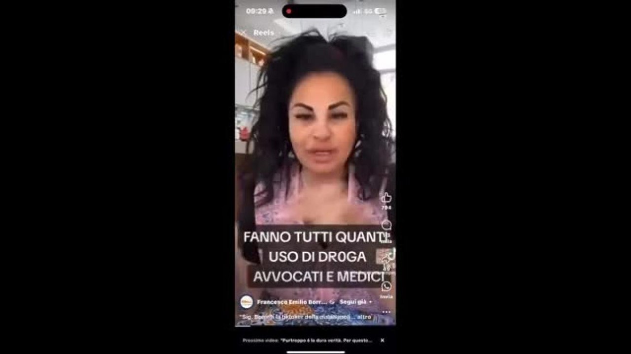 Rita De Crescenzo: «Gli avvocati fanno tutti uso di droga»