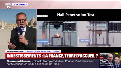 Sommet Choose France: "Le marché automobile est dans une souffrance extrême", assure Emmanuel Bret (directeur général adjoint de BYD France)