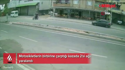 Adana'da trafik kazasında inanılmaz kurtuluş