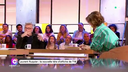 Laurent Ruquier révèle le nom et le contenu de sa nouvelle émission sur T18 dans "C Médiatique"
