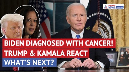 Joe Biden Diagnosed With Aggressive Cancer | Trump & Kamala React | Asianet Newsable