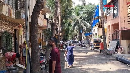 घराच्या दारासमोरच गटाराचं उघडं झाकण कंत्राटदाराचा अजब कारनामा