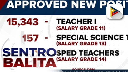 Pamahalaan, kukuha ng 16-K na mga guro para sa mga pampublikong paaralan