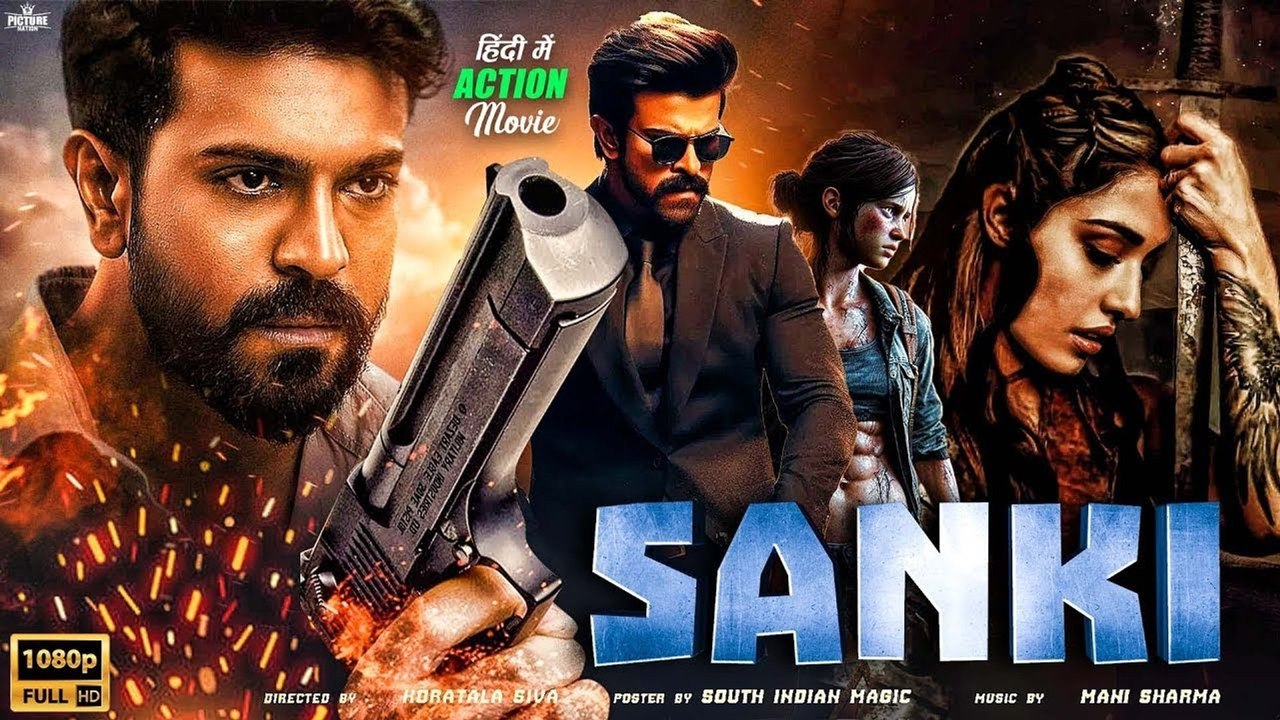 SANKI - Ram Charan Latest Hindi Dubbed Full Action Movie 2025 - New South Indian Action Movies 2025
