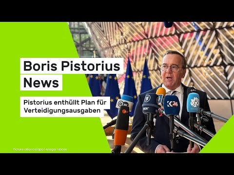 Boris Pistorius News: Pistorius enthüllt Plan für Verteidigungsausgaben