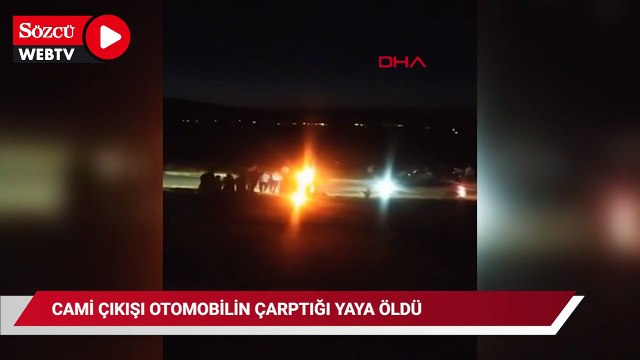 Cami çıkışı yolun karşısına geçerken otomobilin çarptığı yaya öldü