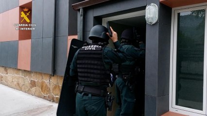 La Guardia Civil desmantela dos plantaciones indoor en Las Merindades