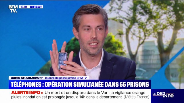 La police nationale mène une opération d'ampleur dans 66 prisons pour saisir des téléphones miniatures très rependus dans les cellules