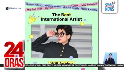 Will Ashley, magkakaroon ng LED billboard sa South Korea matapos magwaging best int'l artist | 24 Oras