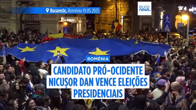 Nicușor Dan, candidato pró-Ocidente, vence presidenciais na Roménia em reviravolta dramática
