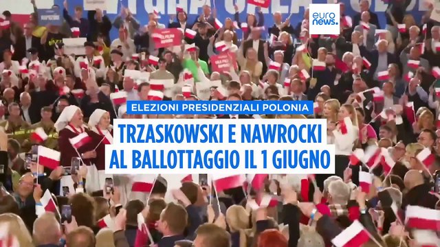 Elezioni presidenziali in Polonia: vince Trzaskowski al 31,36%, 1 giugno ballottaggio con Nawrocki
