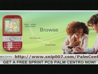 *FREE* Palm Centro Smartphone From Sprint PCS