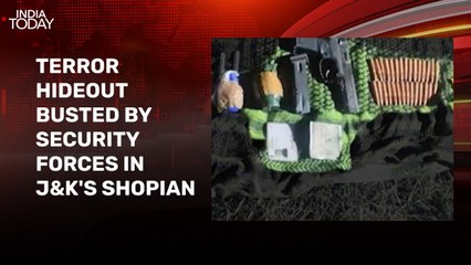 Terror hideout busted in J&K's Shopian; UP ATS nabs man for spying for Pakistan’s ISI