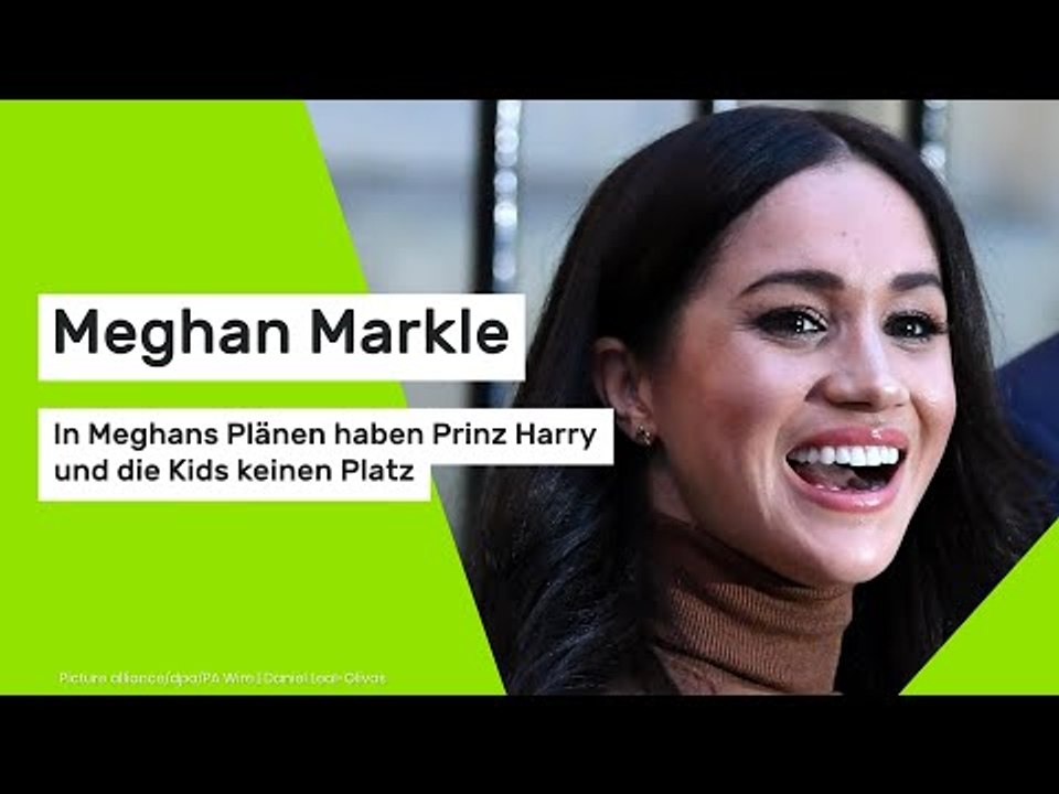 Meghan Markle: In Meghans Plänen haben Prinz Harry und die Kids keinen Platz