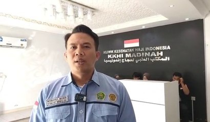 Suasana Klinik Kesehatan Haji Indonesia di Madinah