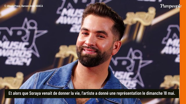 La première sortie de Kendji Girac après la naissance de son fils n'est pas passée inaperçue