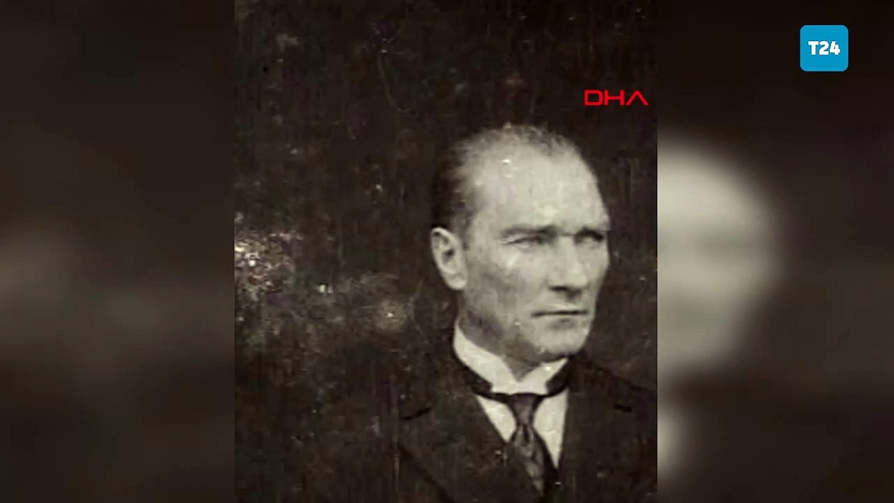 Atatürk'ün stüdyo fotoğraf çekiminde, videosu da olduğu ortaya çıktı