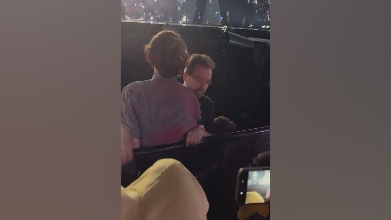 STAGE INVADER TRIES TO DISRUPT ISRAEL'S EUROVISION PERFORMANCE AND GETS ATTACKED