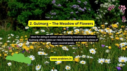 Top 5 Must-Visit Places in  Kashmir