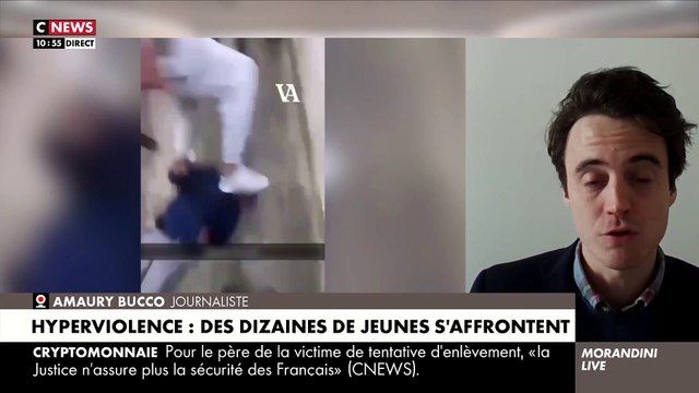 Le journaliste Amaury Bucco fait dans « Morandini Live » sur CNews une liste des incidents survenus en France ce week-end - VIDEO