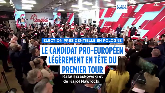 Présidentielle en Pologne : premières réactions des supporters après les résultats des sondages de sortie des urnes