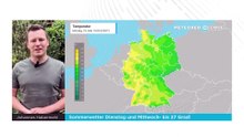 Sommerwetter Dienstag und Mittwoch- bis 27 Grad! Danach kälter, aber kommt auch endlich Regen?