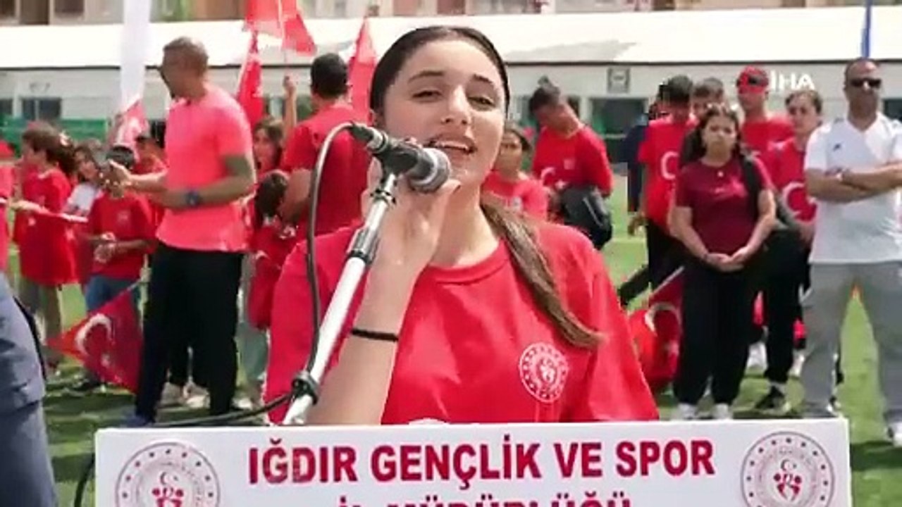 Iğdır’da 19 Mayıs coşkuyla kutlandı