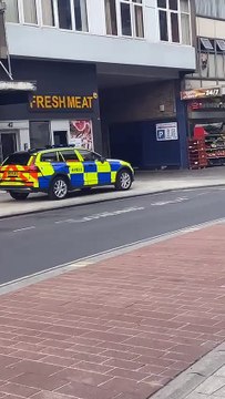 Police seal off Doncaster city centre street