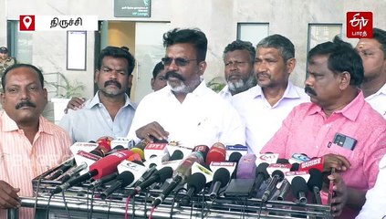 அதிமுக-பாஜக கூட்டணியில் தவெக?  திருமாவளவன் கொடுத்த ரியாக்ஷன்!
