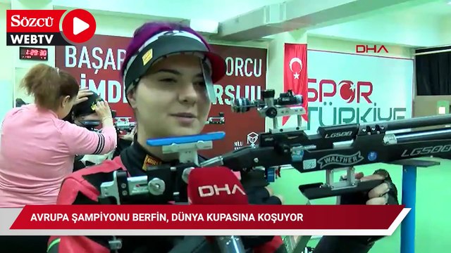 Avrupa Şampiyonu Berfin, dünya kupasına koşuyor