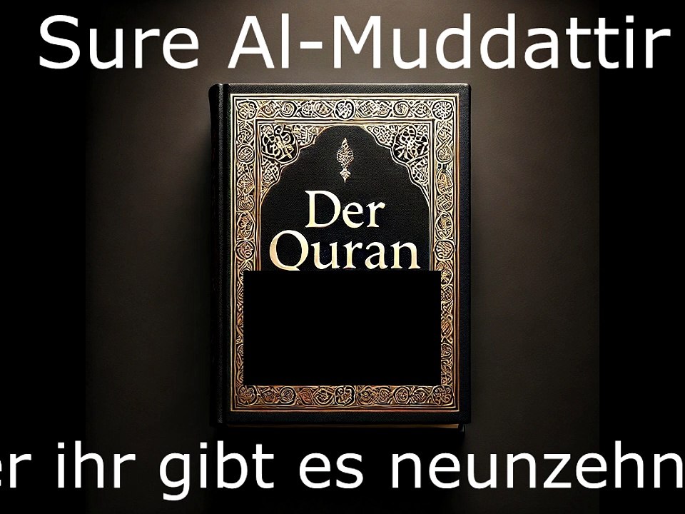Der Quran auf Deutsch-Sure Al-Muddattir (74)