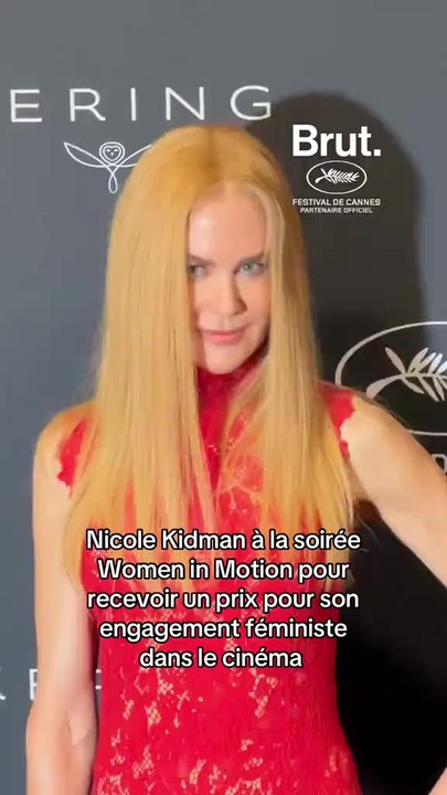Nicole Kidman va recevoir le prix Women in Motion 2025