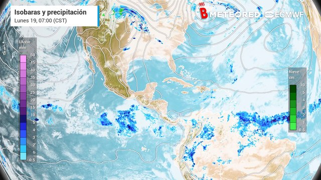 Llega un nuevo frente frío con su masa de aire México