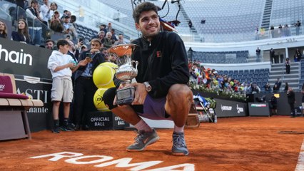 Alcaraz tras su victoria en Roma: