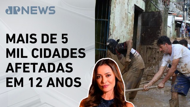 Desastres climáticos custaram R$ 732 bilhões ao Brasil; Patrícia Costa comenta