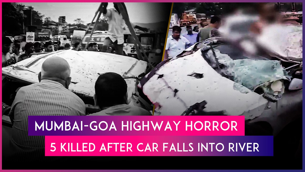 5 Dead After Car Plunges Into Jagbudi River Near Mumbai-Goa Highway In Maharashtra’s Ratnagiri