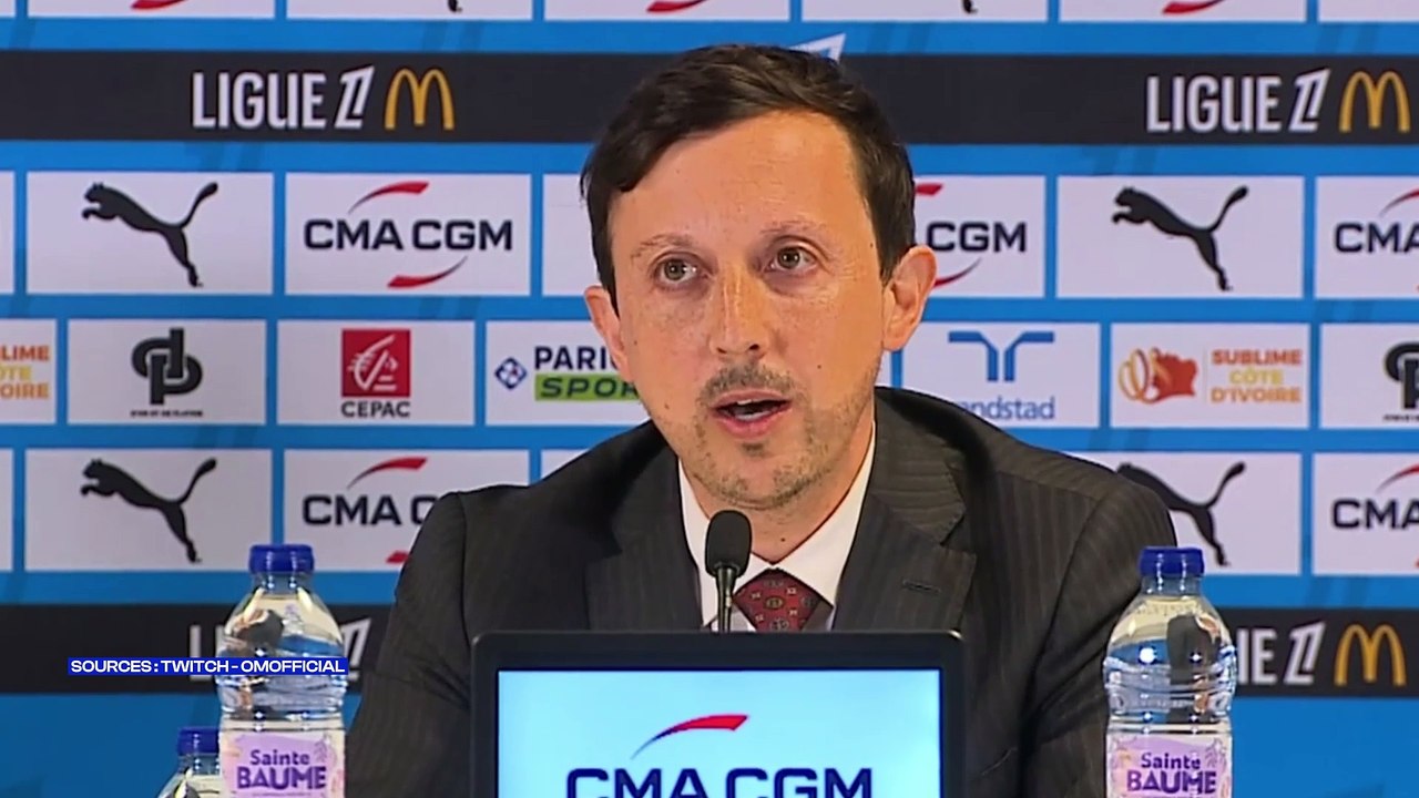 Pablo Longoria dresse le bilan de la saison à l'OM