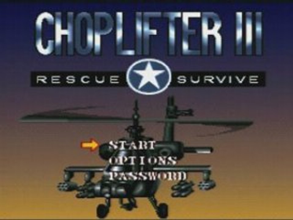 Nintendo SNES (1991) > Choplifter 3